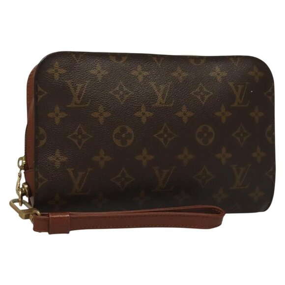 LOUIS VUITTON Monogram Orsay Clutch Bag M51790 LV Auth BA4354 - Picture 1 of 16